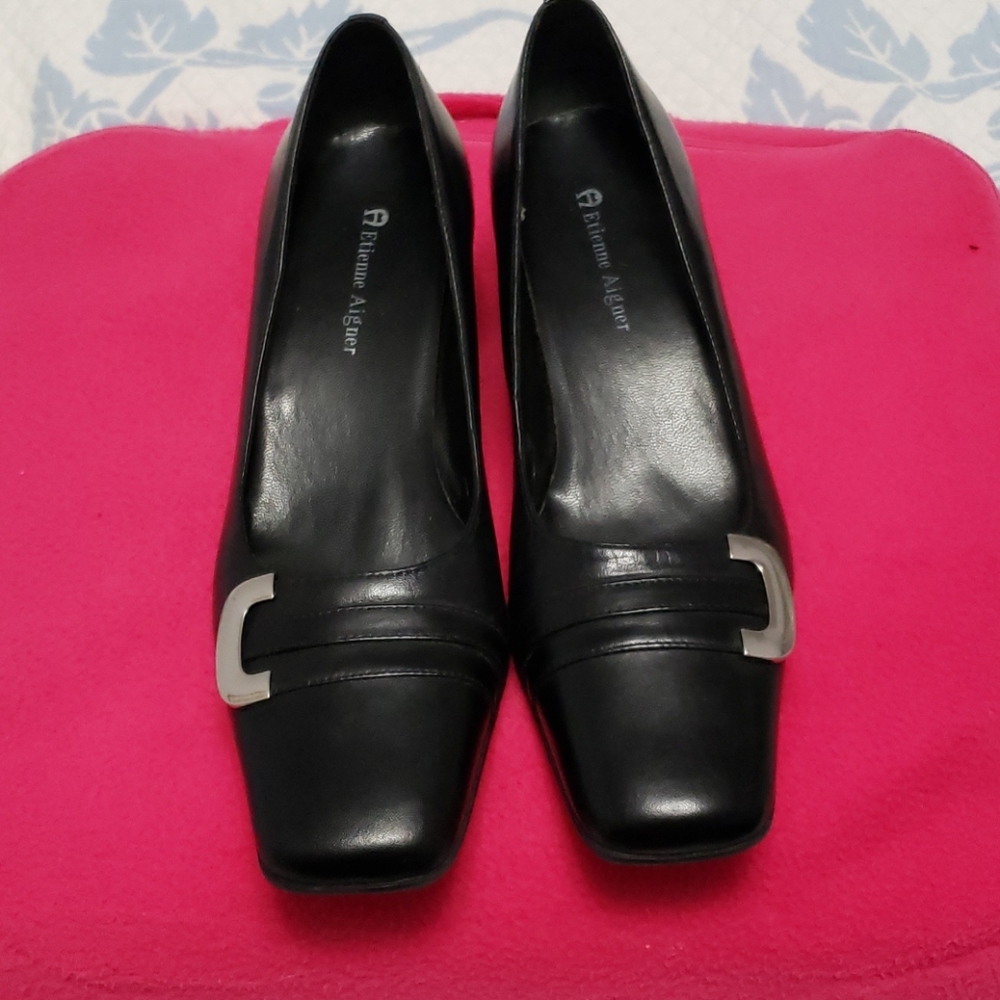 Etienne Aigner black E-Mozart shoes
